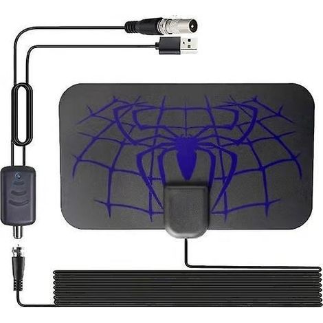 violet 3600 Miles Smt Spider Fleur Intrieur Hdtv Antenne Amovible Amplificateur (1/5)