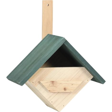 Nichoirs 4 pcs 24x16x30 cm Bois de sapin