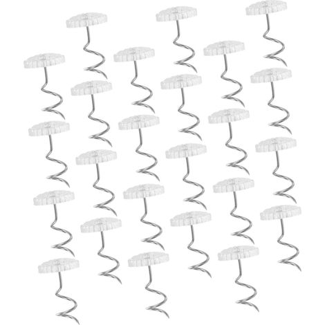 Lot de 50 épingles spirales antidérapantes pour canapé, fixations (1/5)