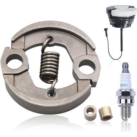 Embrayage avec Bouchon de Réservoir, Bougie d'allumage pour STIHL FS90, FT100, KM90, FS130, HL95, FS100, FS110 Pièces de débroussailleuse Weed Eater (1/5)