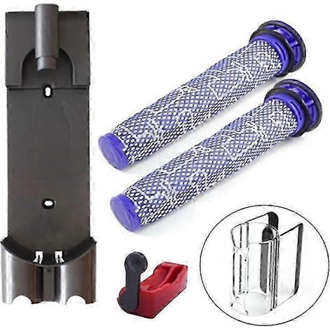 Pour Dyson V7 V8 V10 V11 Support de rangement Clip de fixation Verrouillage de la gâchette( ) (1/5)