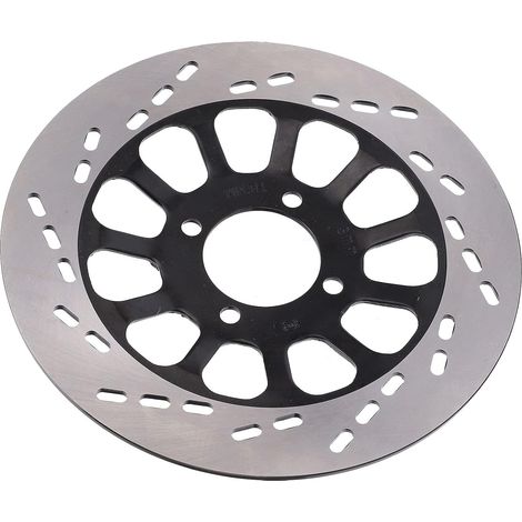 Disque de Frein Durable Haute Performance pour PIT Trail Dirt Bike Motocross en Alliage D'acier Noir (1/5)
