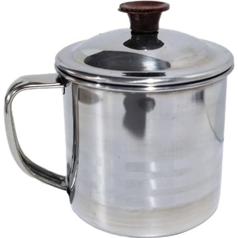 Stainless Steel Cup Drinking Mug with Handle Stainless Steel (1/5)