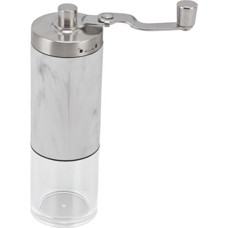 Moulin à café manuel portable avec mouture réglable pour expresso, cafetière à piston et café filtre, idéal pour la maison, le bureau et les voyages.-AquaForge (1/5)
