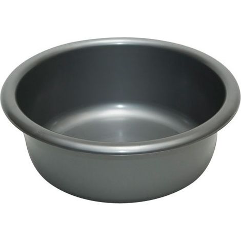 ALUMINIUM ET PLASTIQ - Cuvette ronde ø28cm 4l silver