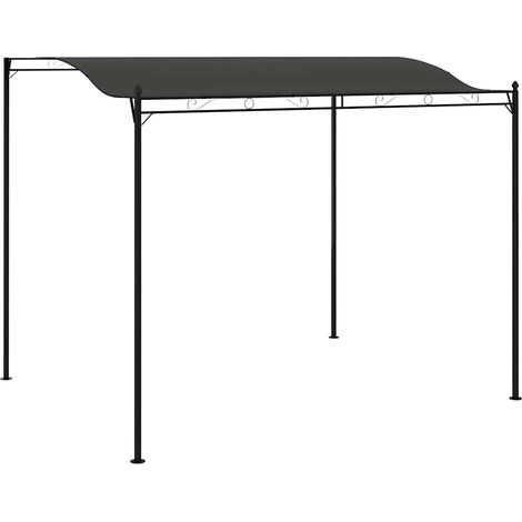 Auvent de parasol, Auvent de jardin, Pergola 3 x 2,4 m Anthracite LKOWF24603 (1/5)