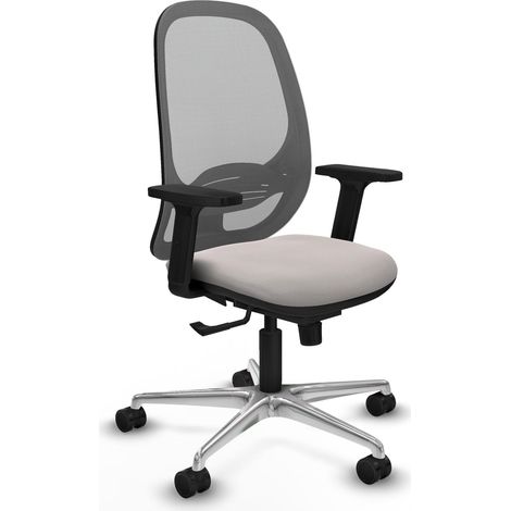 Bürostuhl piqueras y crespo Cilanco grau Mesh Kunstleder (1/2)