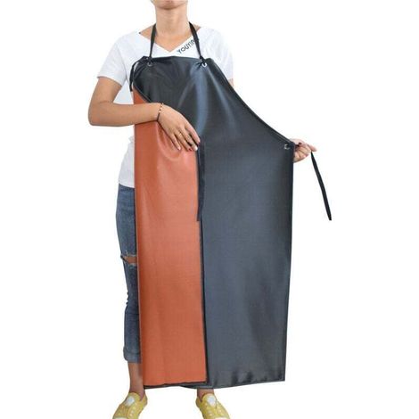 Leichte, wasserdichte PVC-Arbeitsschürzen, Gartenschürzen, neutrale Schürzen für Schlachthöfe, ölbeständige und wasserdichte Fabrikschürzen