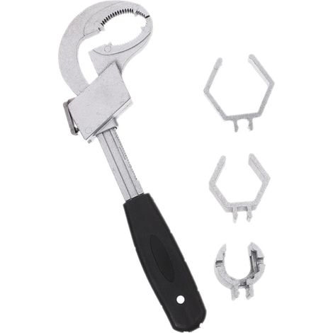 Clé à Molette Réglable en Alliage D'aluminium à Double Extrémité (1/4)