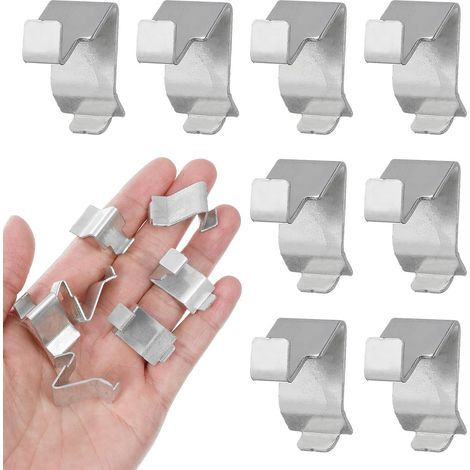 mm starke Metallclips für Schrankböden 12 Stück verstärkte