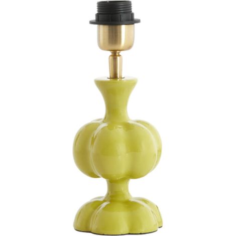 Light & Living - tischlampe - Caldas - gelb - metall - einzelne