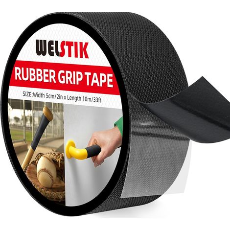 Ruban Antidérapant Caoutchouc 5cm x 10m Noir (1/5)