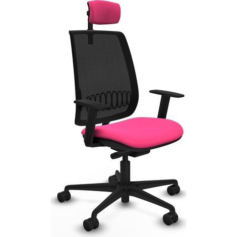 Silla de oficina piqueras y crespo Alares negro espuma inyectada (1/2)