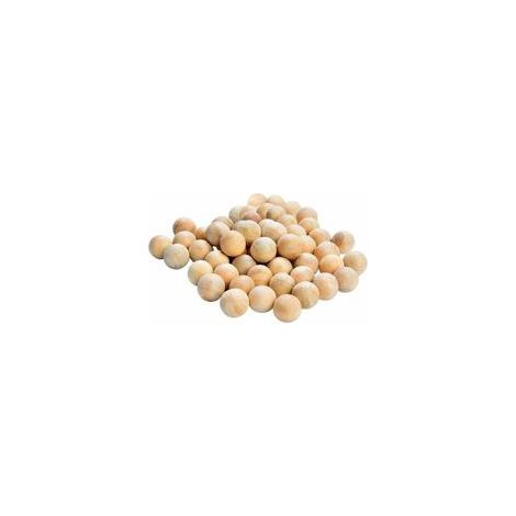 50 boules en bois de cèdre naturel anti-mites (1/4)