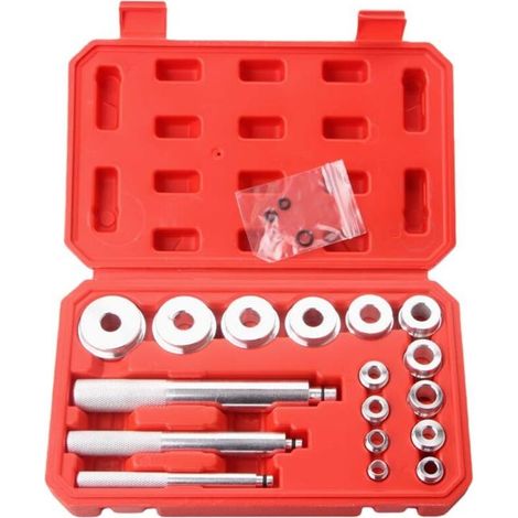 17 pièces for d'outils d'installation et de retrait de coussinets de roulement pour extracteur d'installation de petits roulements (1/5)