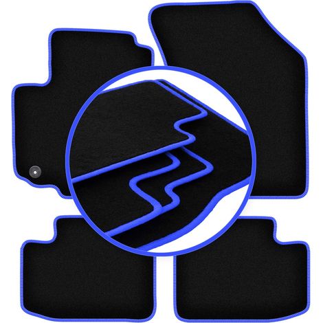Tapis de sol Carlux bleus pour : Suzuki Swift IV hatchback (2005-2010) (1/5)