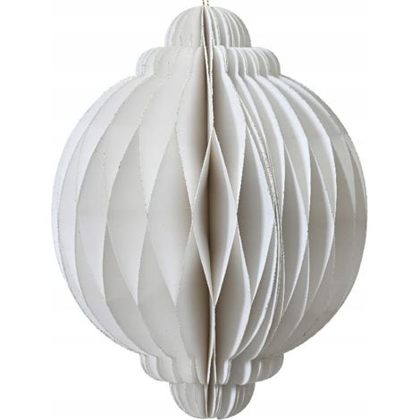 Ciondolo magnetico in carta, bianco, 15x20 cm (1/2)