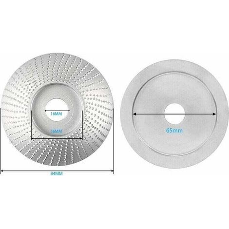 Winkelschleifscheiben, Schleifscheibe für Winkelschleifer, Holzschleifscheibe, Diamantschleifscheibe, Schleifscheibe für elektrische Winkelschleifer (Silber) (1/3)