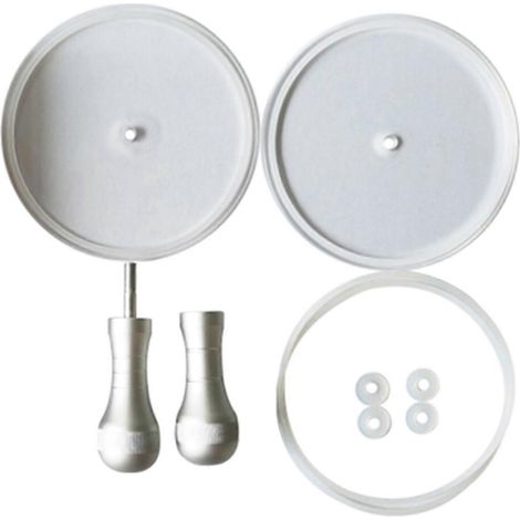 Vinyl-Schallplatten-Etikettenschutz, wasserdichtes Acryl-Reinigungswerkzeug mit Aluminiumgriff