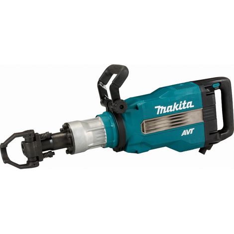 Makita – Marteau-piqueur 1850 W HM1512 – Énergie de frappe 48,5 J – Pour béton armé – Poids 20,4 kg – Coffret avec burin 400 mm