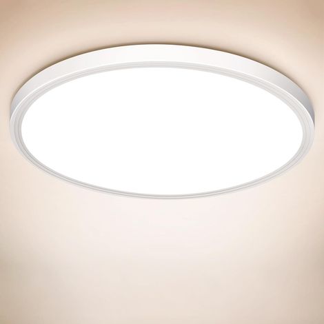 Led Plafonnier Ø22CM, Plafonier LED 4000K 18W 1600LM Plafonnier (1/5)