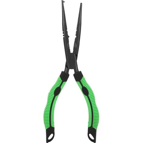 Pinces multifonctions en alliage d'aluminium pour pêche - Décrocheur, coupe-ligne et ciseaux (18 cm) (1/5)