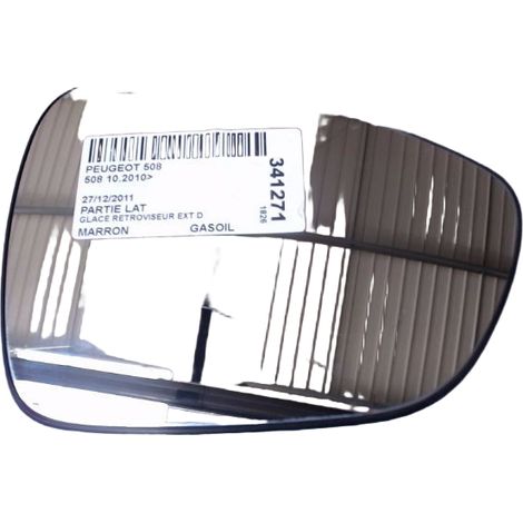 [PRODUIT D'OCCASION] Glace Retroviseur Exterieur D PEUGEOT 508 2010- ♻️ Ref Oe. 1607214180 - Garantie à vie (1/3)