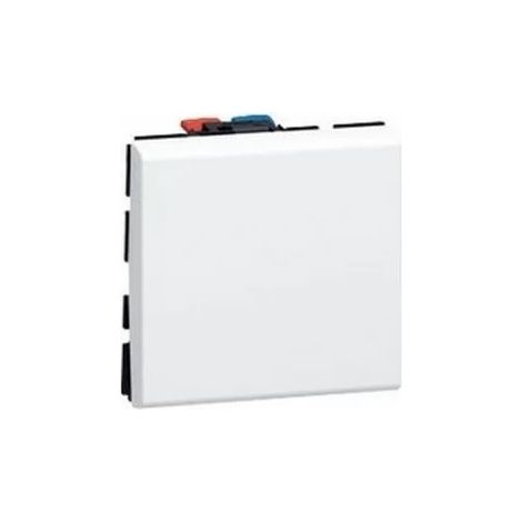 Legrand 077011 - Va-et-vient Prog Mosaic - 2 mod - 10 AX - blanc