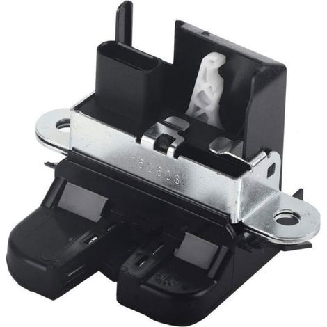 Loquet De Verrouillage Coffre Arrière - ABS Noir - Compatible Seat Altea Leon Toledo - Référence OE 1K6827505E - Unité (1/3)