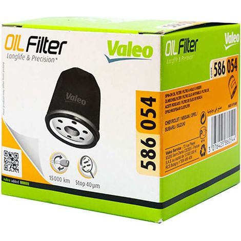 Filtro olio per motori Chevrolet / Nissan Valeo