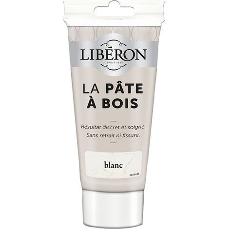 Pate à Bois Tube 50g Blanc - Liberon (1/3)