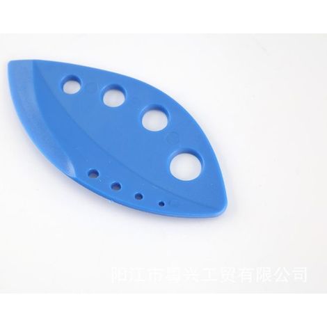 Ensemble d'outils pour éplucher les feuilles de légumes - Outil pour chou, chou frisé, légumes verts et herbes aromatiques avec 2 éplucheurs (bleu) (1/5)