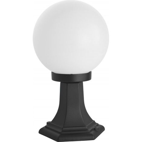 Lampada da giardino SU-MA KULE sfera 20cm nera E27 IP43 (1/4)