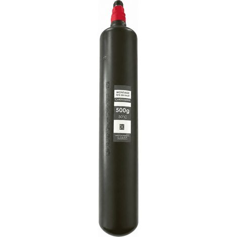 Cartouche CO² 500 g 50°C – tête filetée 15x125 – Conforme NF (1/2)