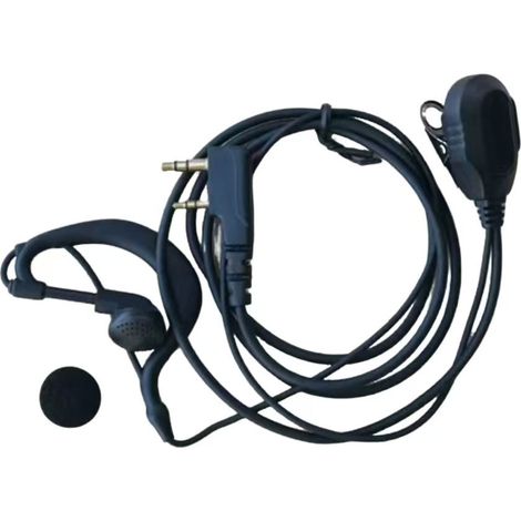Motorola PTT headphone cable with clear sound quality, universal K-type connector, compatible with walkie-talkies, etc. (1/4)