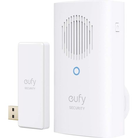 Eufy Türklingel Chime Weiß Drahtlos 8 Melodien (1/3)