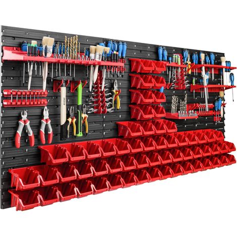 Étagère à outils 172 x 78 cm pour atelier ou garage (1/5)