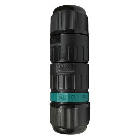 Europalamp – Connecteur câble étanche IP68 automatique 3 contacts 0.5-2.5mm² – Installation rapide sans vis – Pour environnements humides et extérieurs