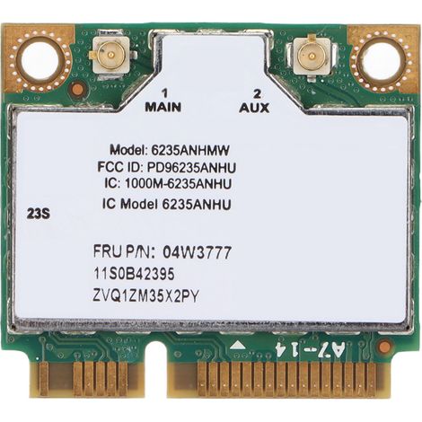 Carte WiFi sans fil double bande 300Mbps haute vitesse, compatible large avec Windows 7, carte réseau sans fil rapide (1/5)