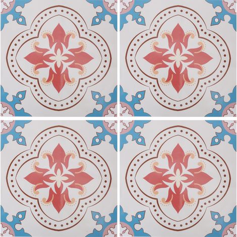 4Pcs/Set Papier Peint Autocollant Texture Marbre pour Salle de Bain et Chambre à Coucher