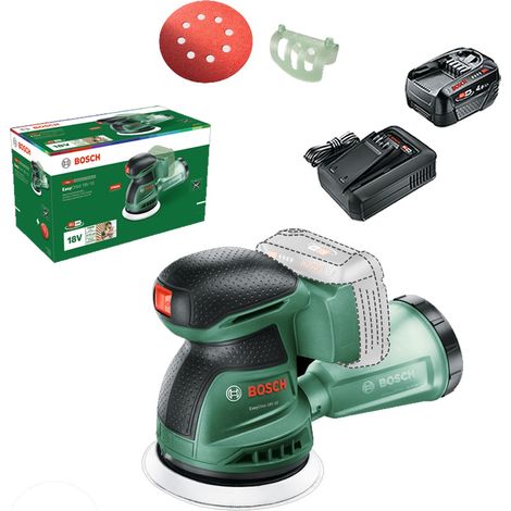 Bosch 06033E4100 18v Random Orbit Sander UniversalOrbit 18V-20 + 4AH Battery Kit (1/5)