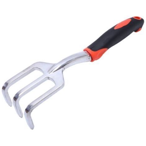 Ensemble de 3 outils de jardinage agricole, pelle de jardin, pelle en aluminium magnésium, fourche à râteau, pelle en fer (1/2)