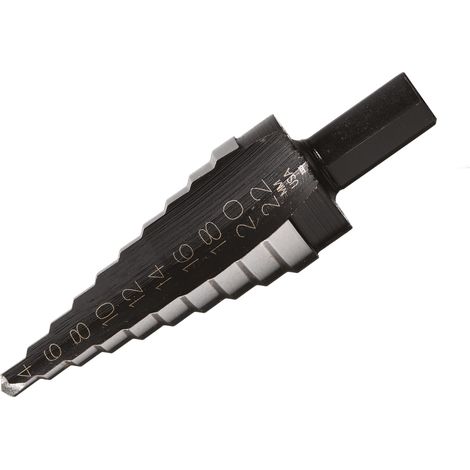 Irwin Ubit 10502853 Step Drill Bit Set (4-22mm, 10 Holes) for Metal and Plastic Drilling