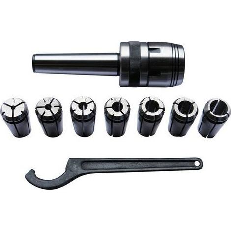 Güde Spannzangen Set Spannzangensatz 9-tlg. MK3 ER32 Ø 4 - 16 mm (1/2)