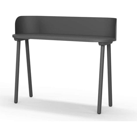 Mesa estudio Mod-634 acabado en color grafito, 40 x 120 x 95 cm (fondo x ancho x alto) (1/4)