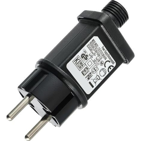 31V 3.6W Transformateur IP44 Adaptateur Pilote, 8 Modes Avec Fonction Minuterie et mémoire pour les lumières de Noël, les lumières de fées, les lumière de glaçons (1/5)