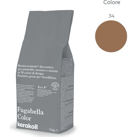 Fugabella color 34 stucco fugante sacco 3 kg (1/2)