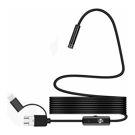Waterproof Endoscope Phone 3.5m Hard Lead - 5.5mm (1/5)