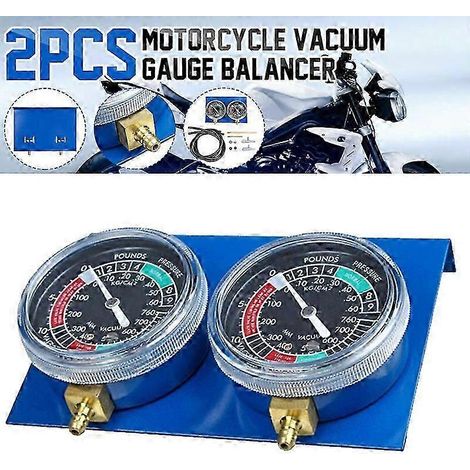 Outil de synchronisation de carburateur à dépression pour moto, manomètre de synchronisation de carburateur 2/4 cylindres pour motos (1/5)
