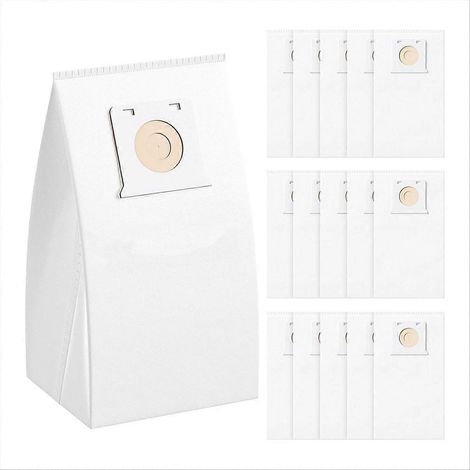 Lot de 16 sacs aspirateurs HEPA IB600 pour aspirateurs verticaux Intuition BU4022, BU4020, BU4018, BU4050, BU3040 (1/5)